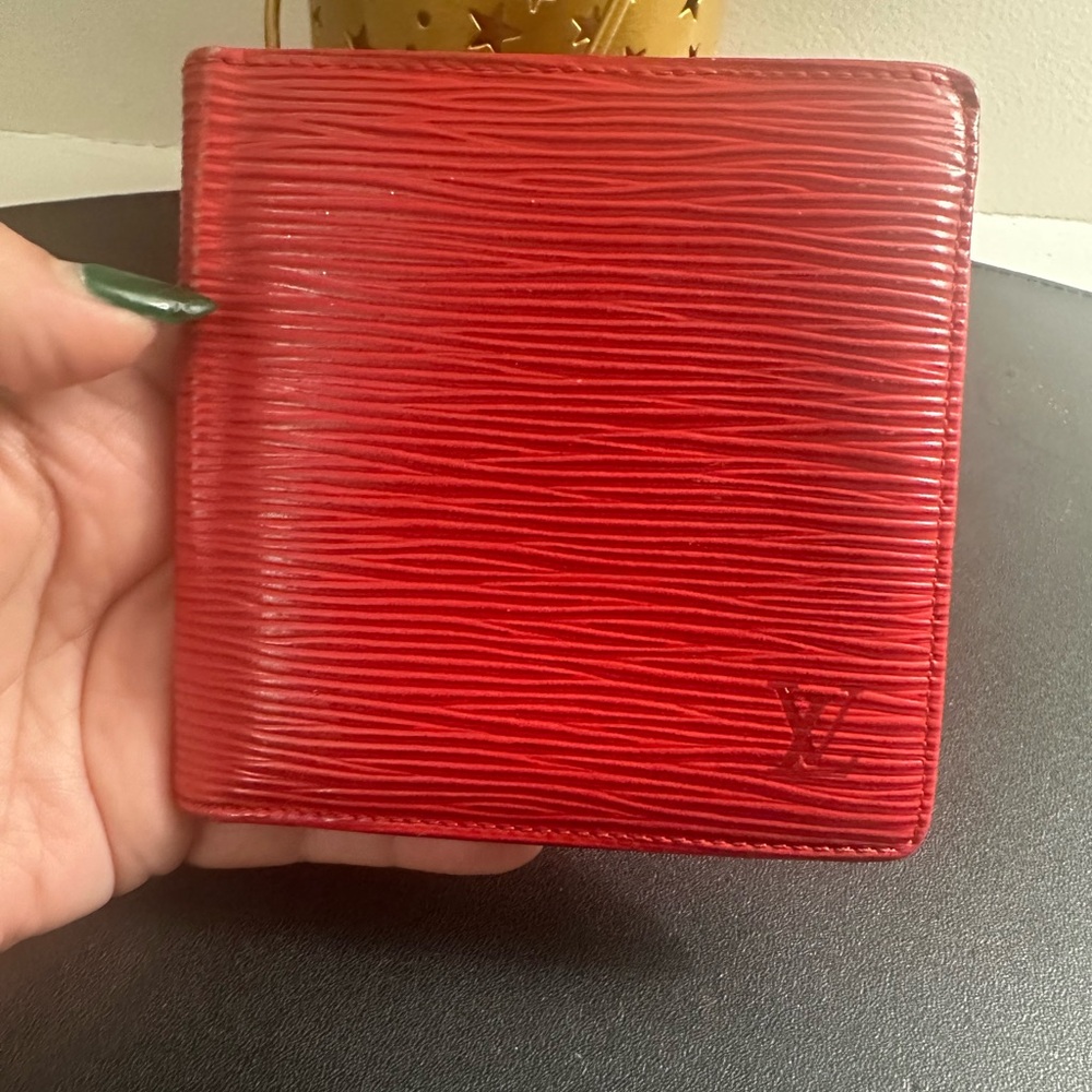 Louis Vuitton Red Wallet